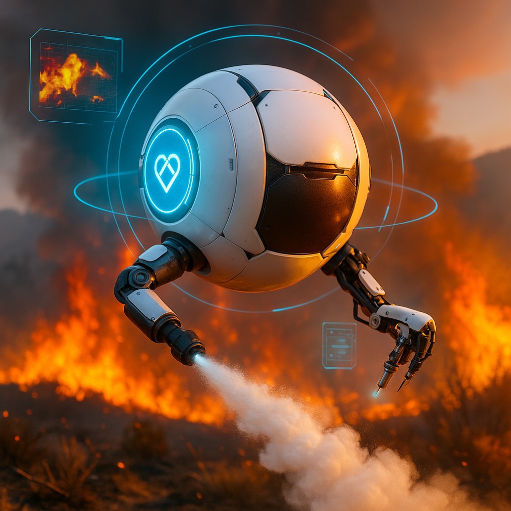 ERSD-T1 active fire suppression mission